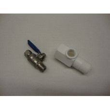 Feed Water Adapter Chrome 1/2