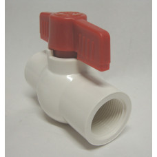 3/4 in.  PVC FPT x FPT  Connection Threaded Ball Valve